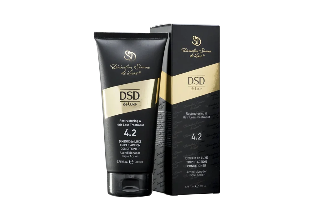 Balsam de păr Dixidox De Luxe acțiune triplă № 4.2 200 ml