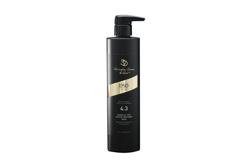 Mască restauratoare cu keratină Dixidox De Luxe № 4.3 500 ml